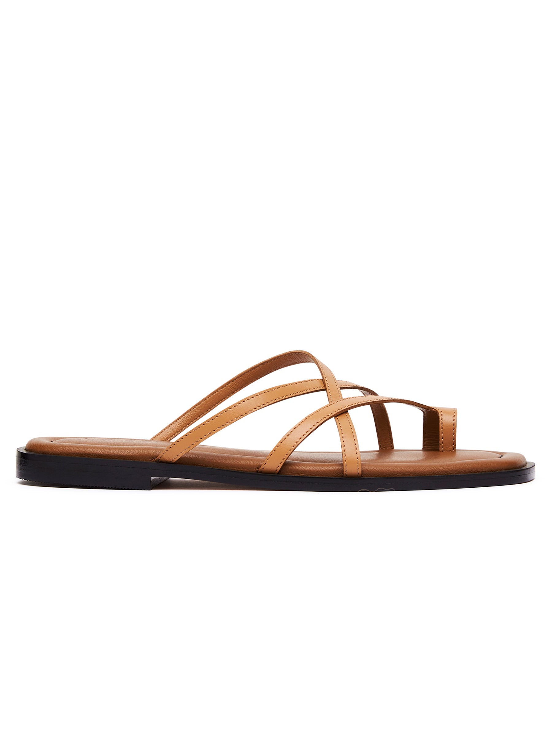 A.Emery | Avery Sandal in Deep Tan | The UNDONE
