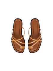 A.Emery | Avery Sandal in Deep Tan | The UNDONE