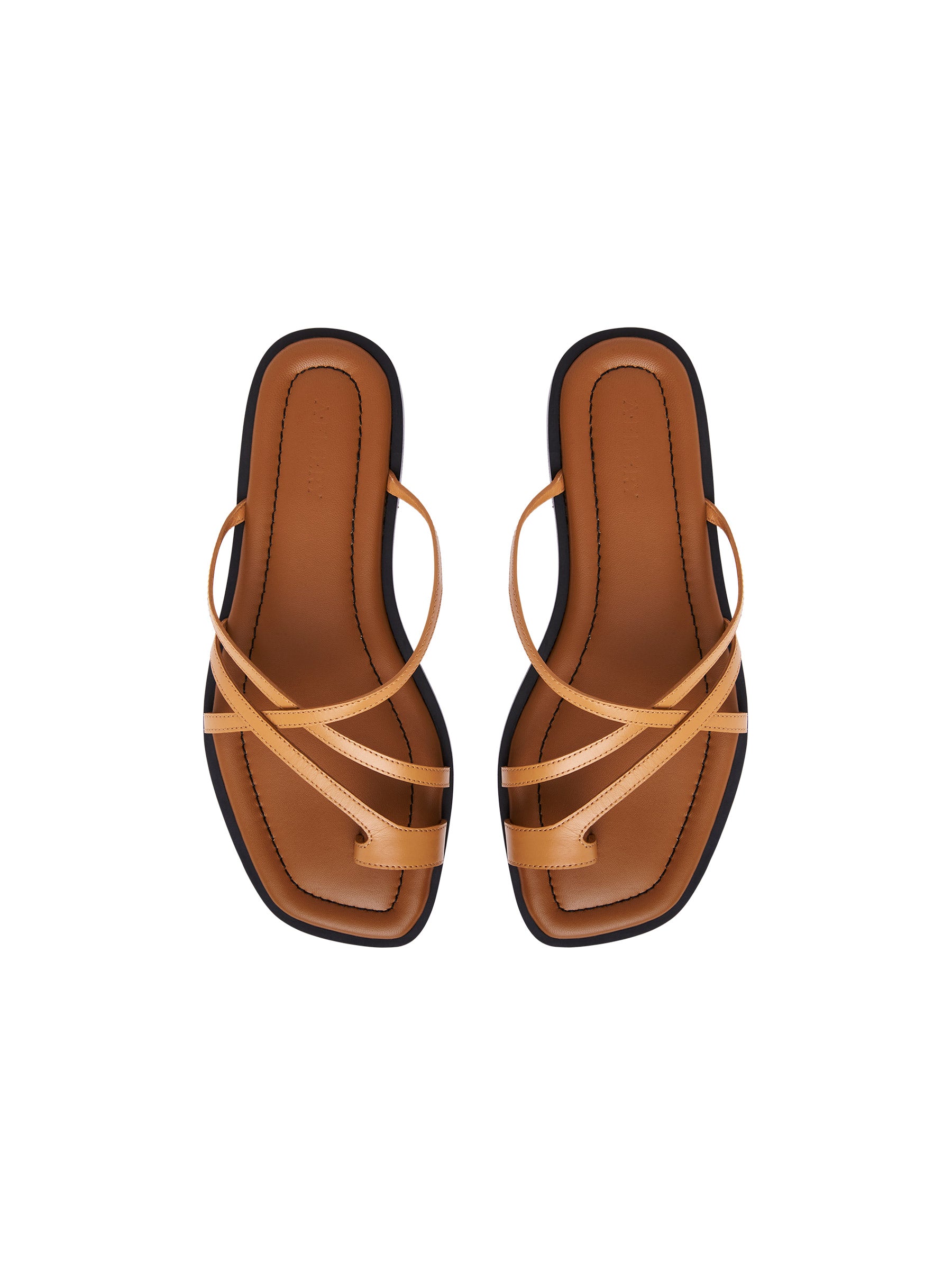 A.Emery | Avery Sandal in Deep Tan | The UNDONE