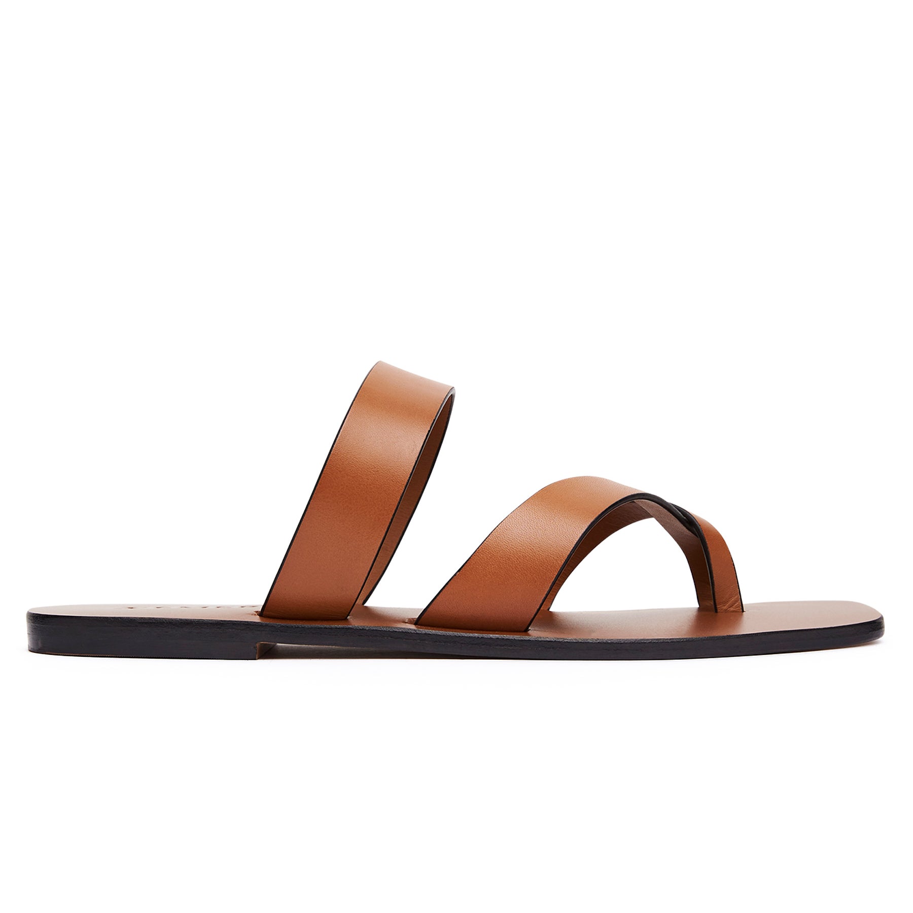 A.Emery | Carter Sandal in Deep Tan | The UNDONE