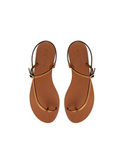 A. Emery | Lily Sandal in Deep Tan | The UNDONE