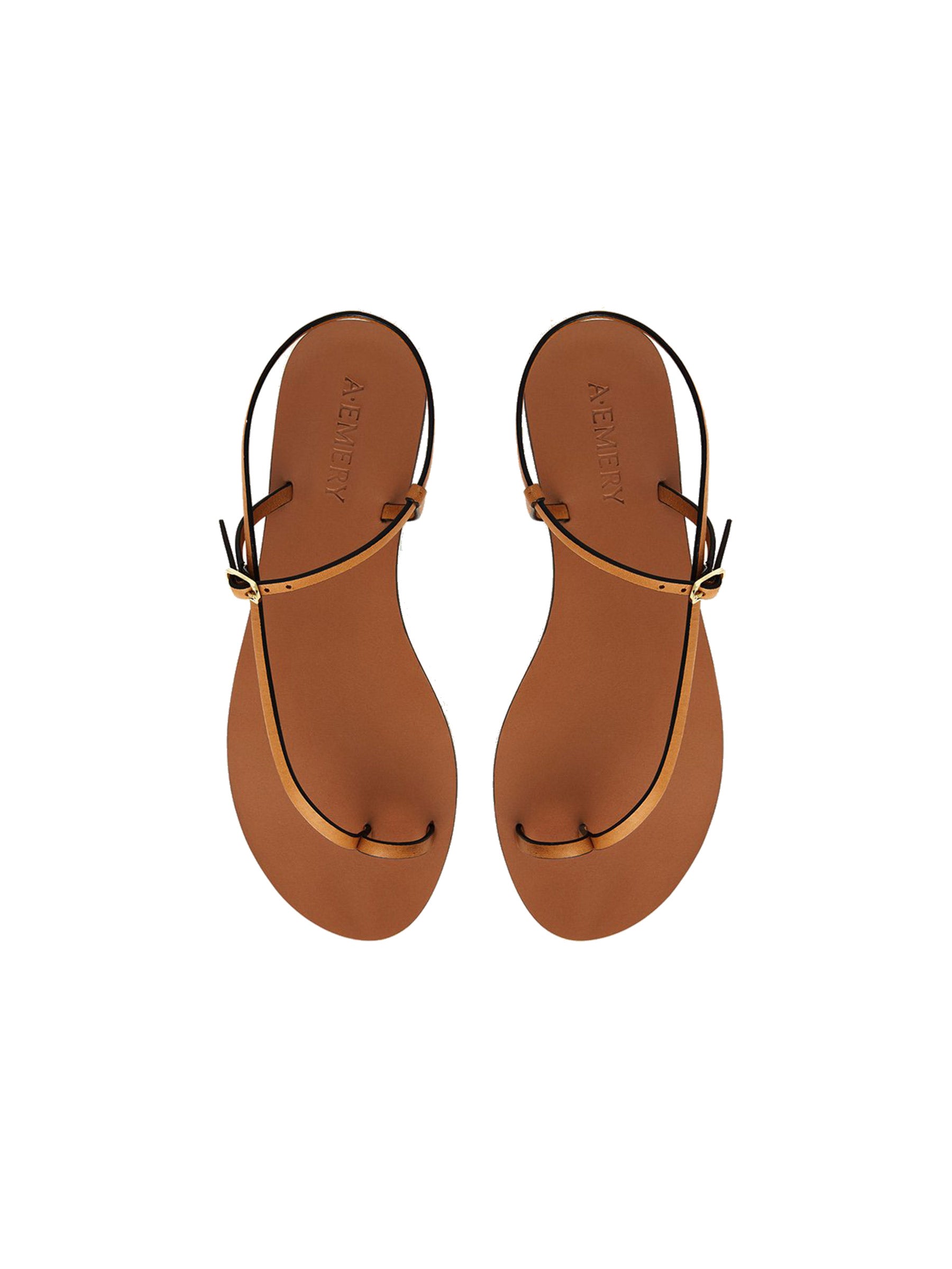 A. Emery | Lily Sandal in Deep Tan | The UNDONE