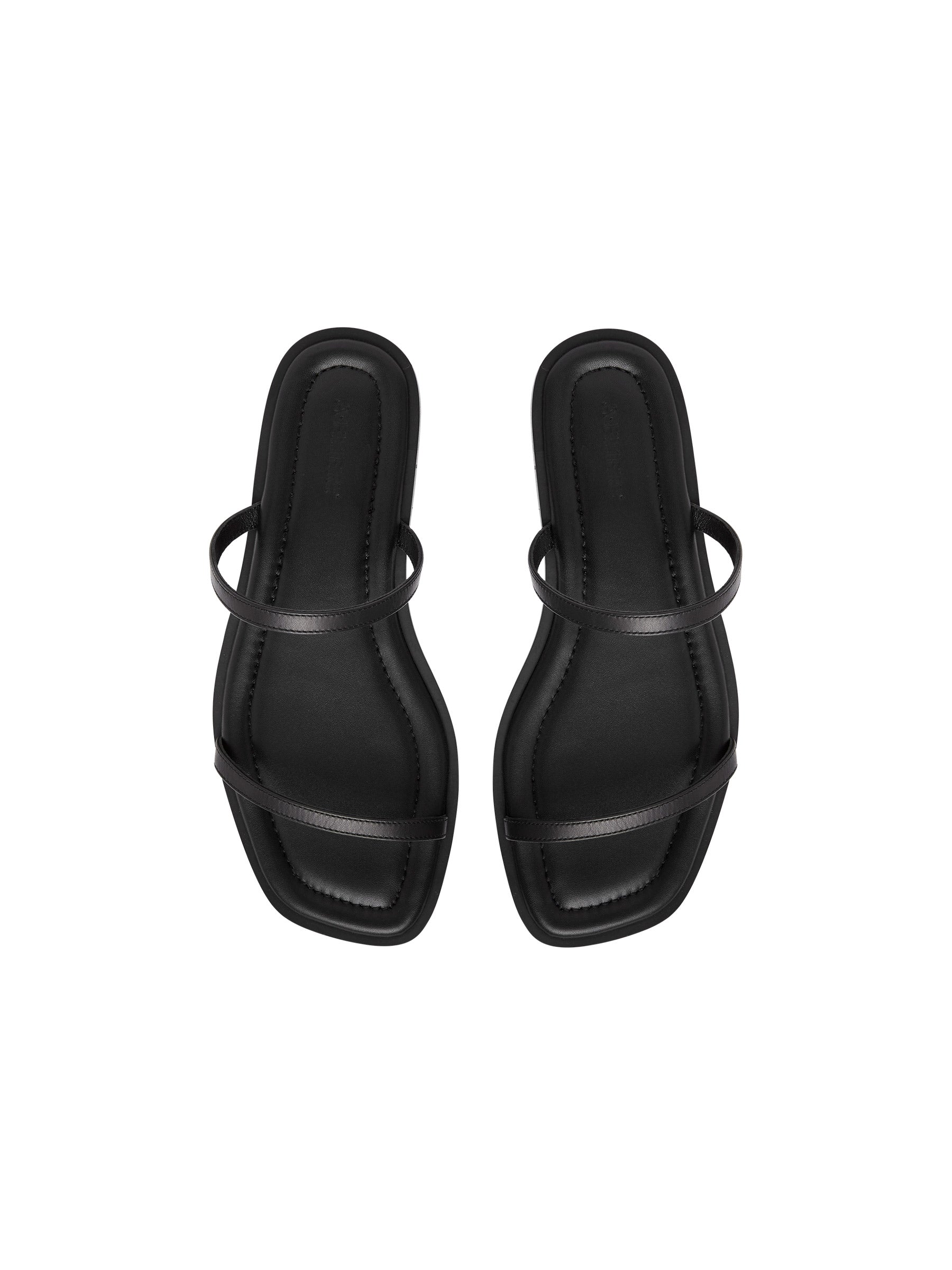 A.Emery | Lome Sandal in Black | The UNDONE