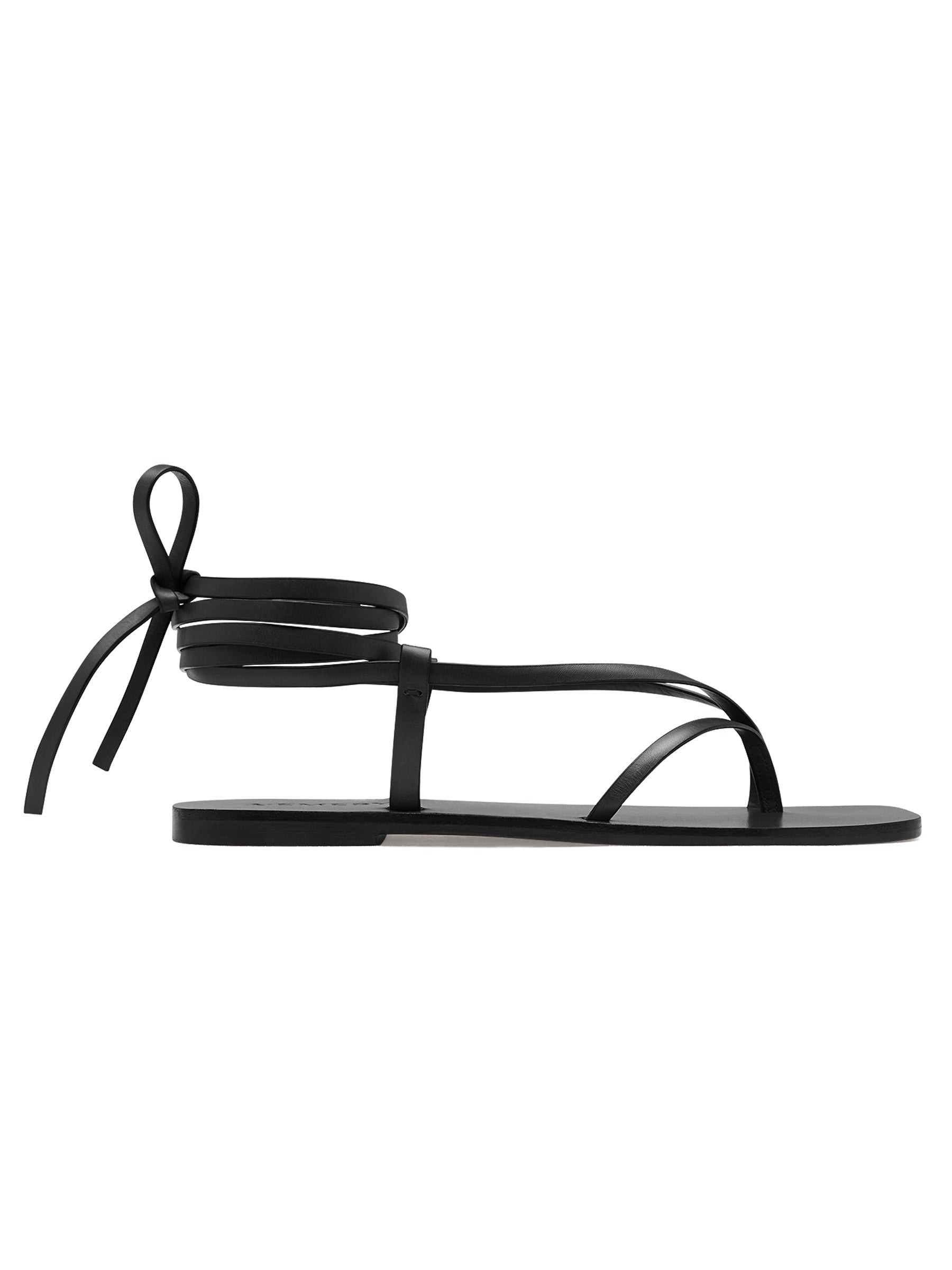 A.EMERY | Nolan Sandal in Black | The UNDONE