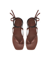 A.Emery | Nolan Sandal in Brunette | The UNDONE