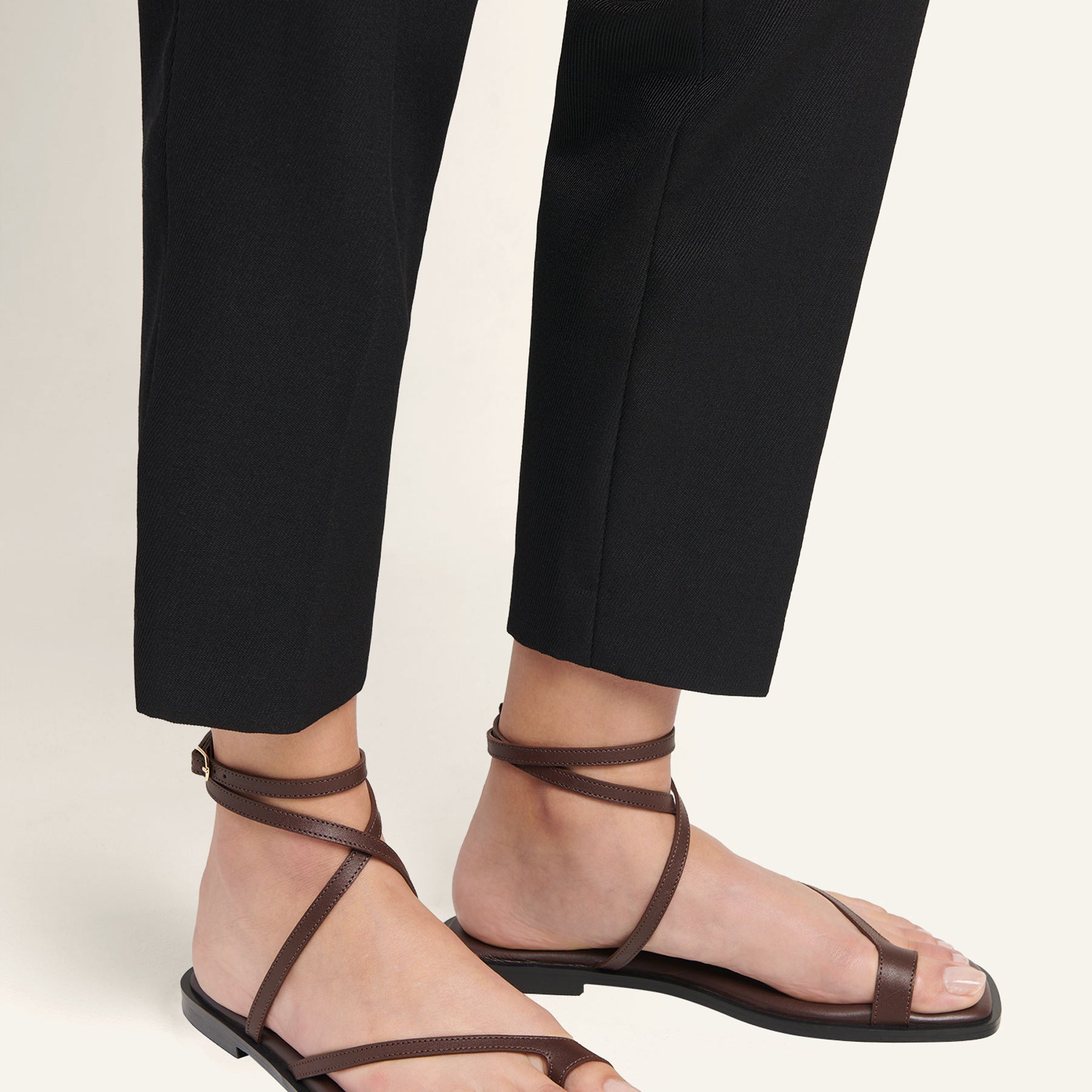 A.EMERY | Piper Sandal in Walnut | The UNDONE