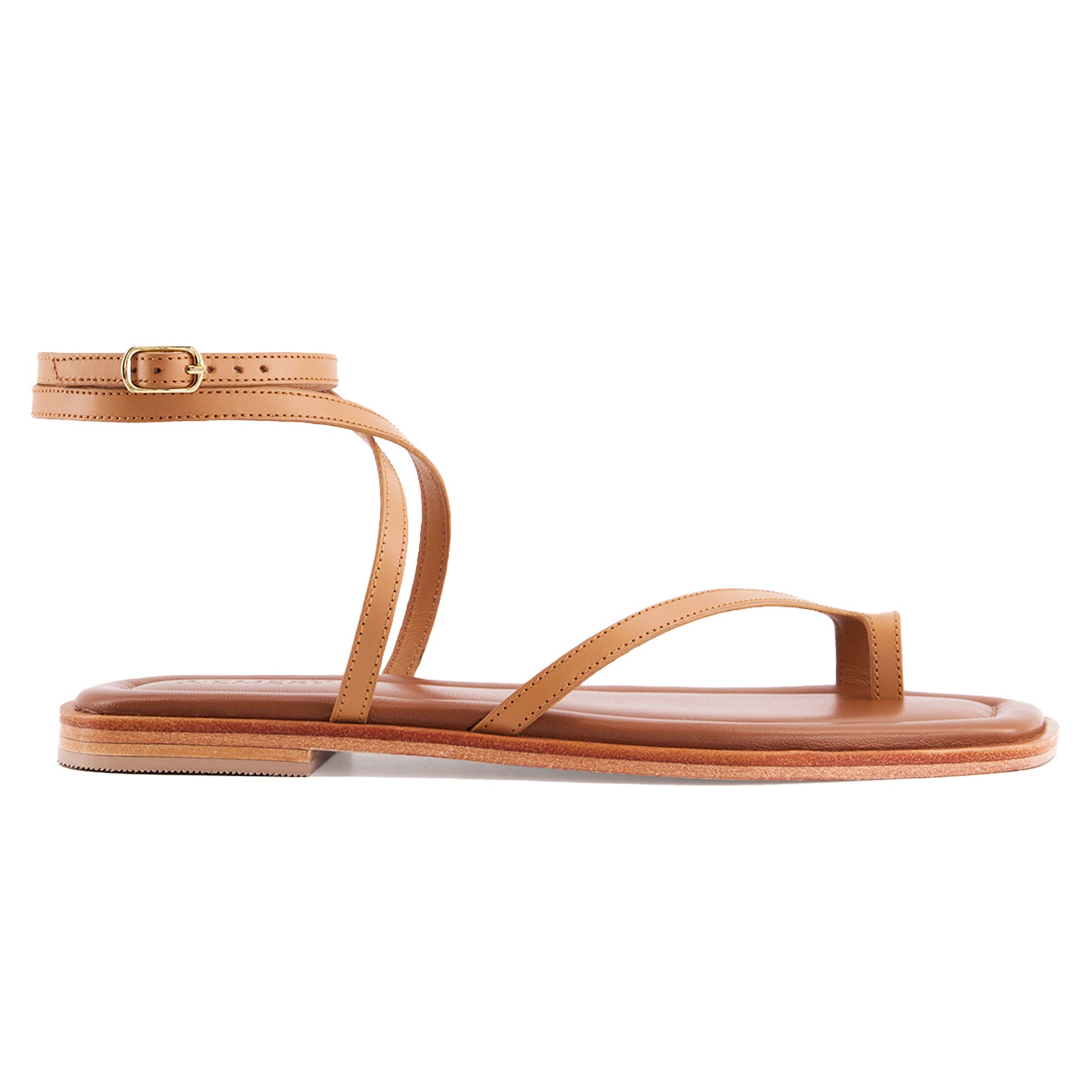 A.Emery | Piper Sandal in Deep Tan | The UNDONE