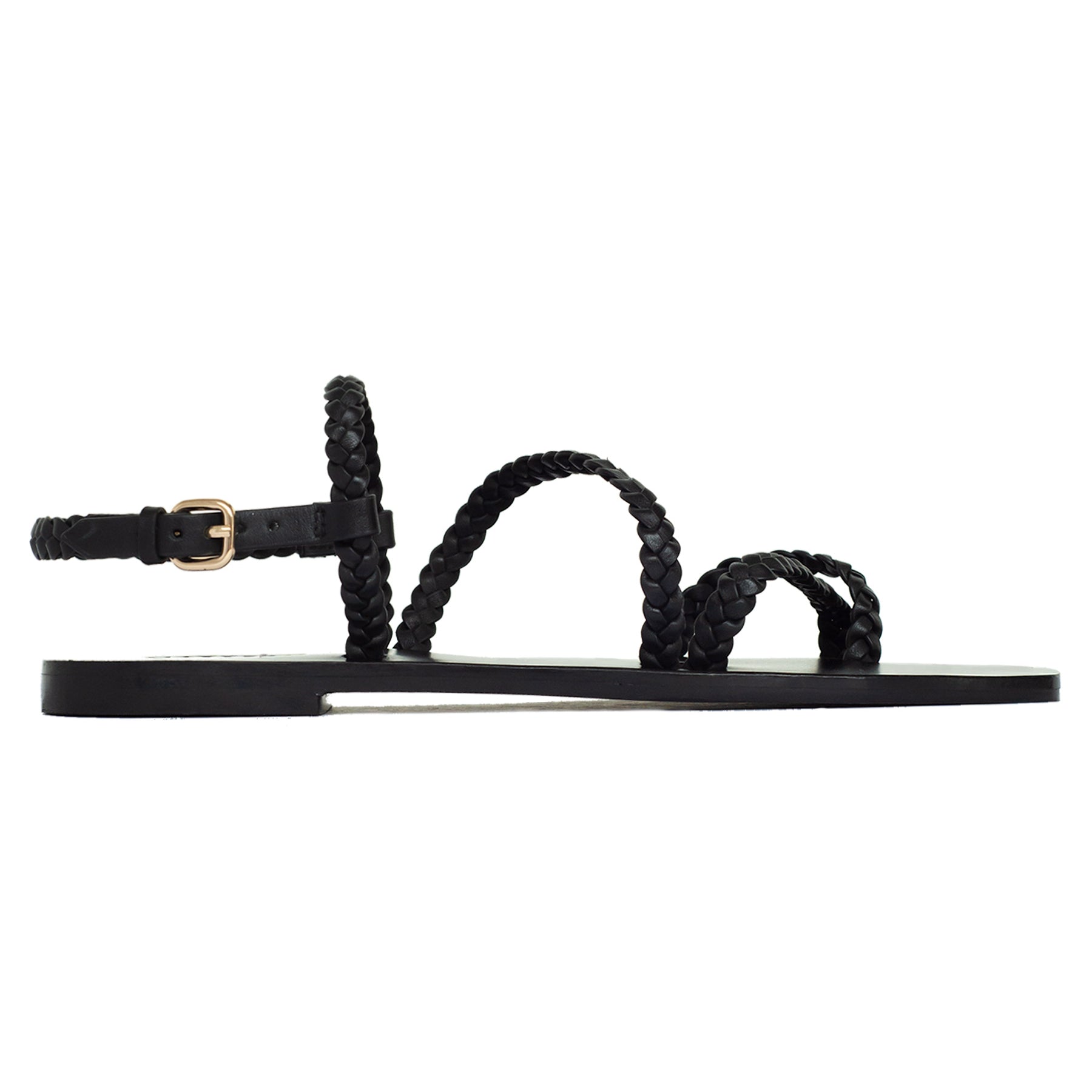 A.EMERY | Corfu Sandal in Black | The UNDONE