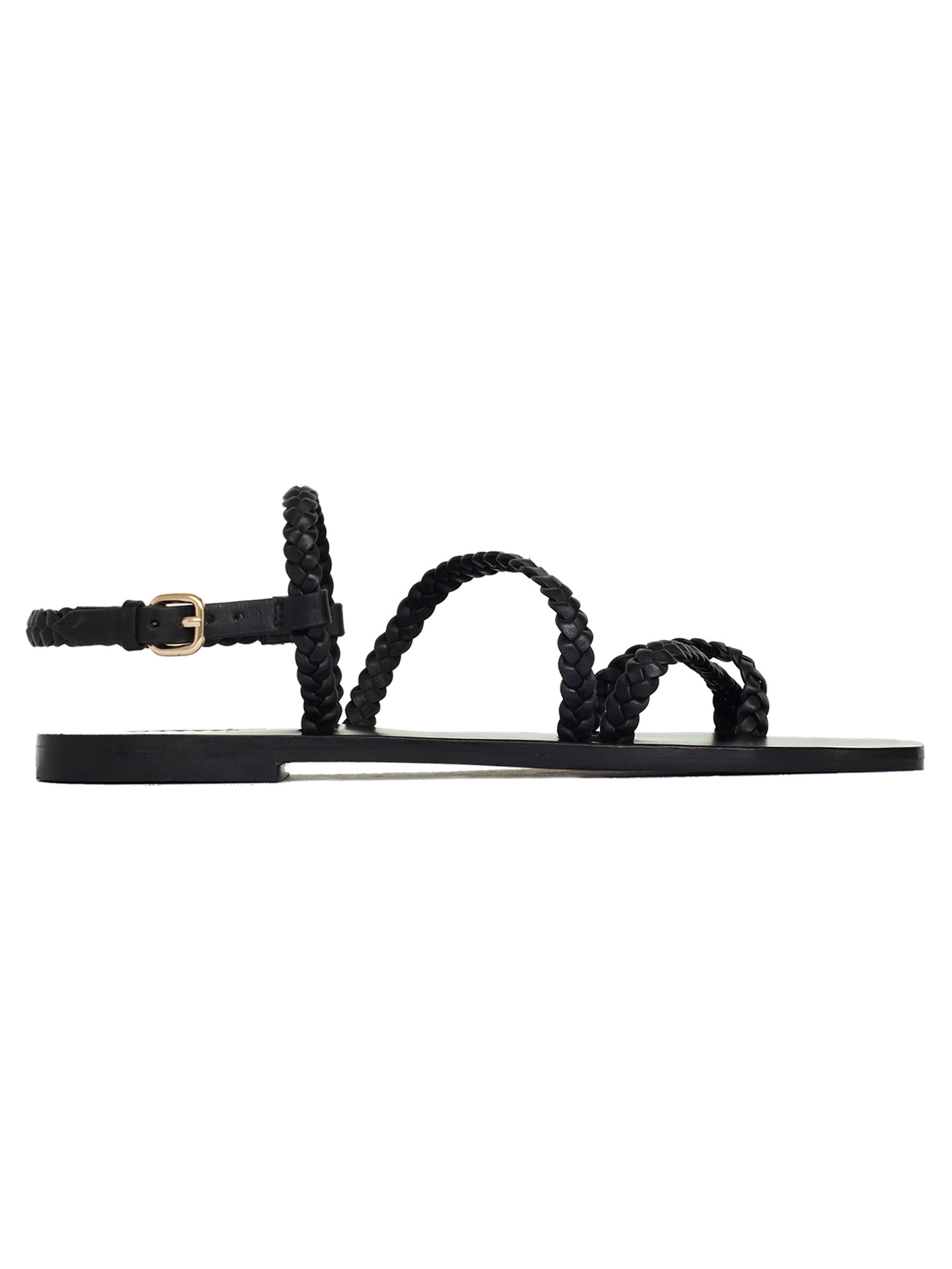 A.EMERY | Corfu Sandal in Black | The UNDONE