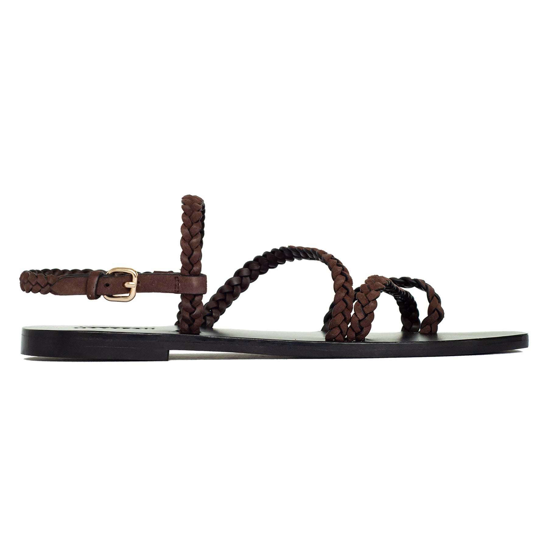 A.EMERY | Corfu Sandal in Chocolate | The UNDONE