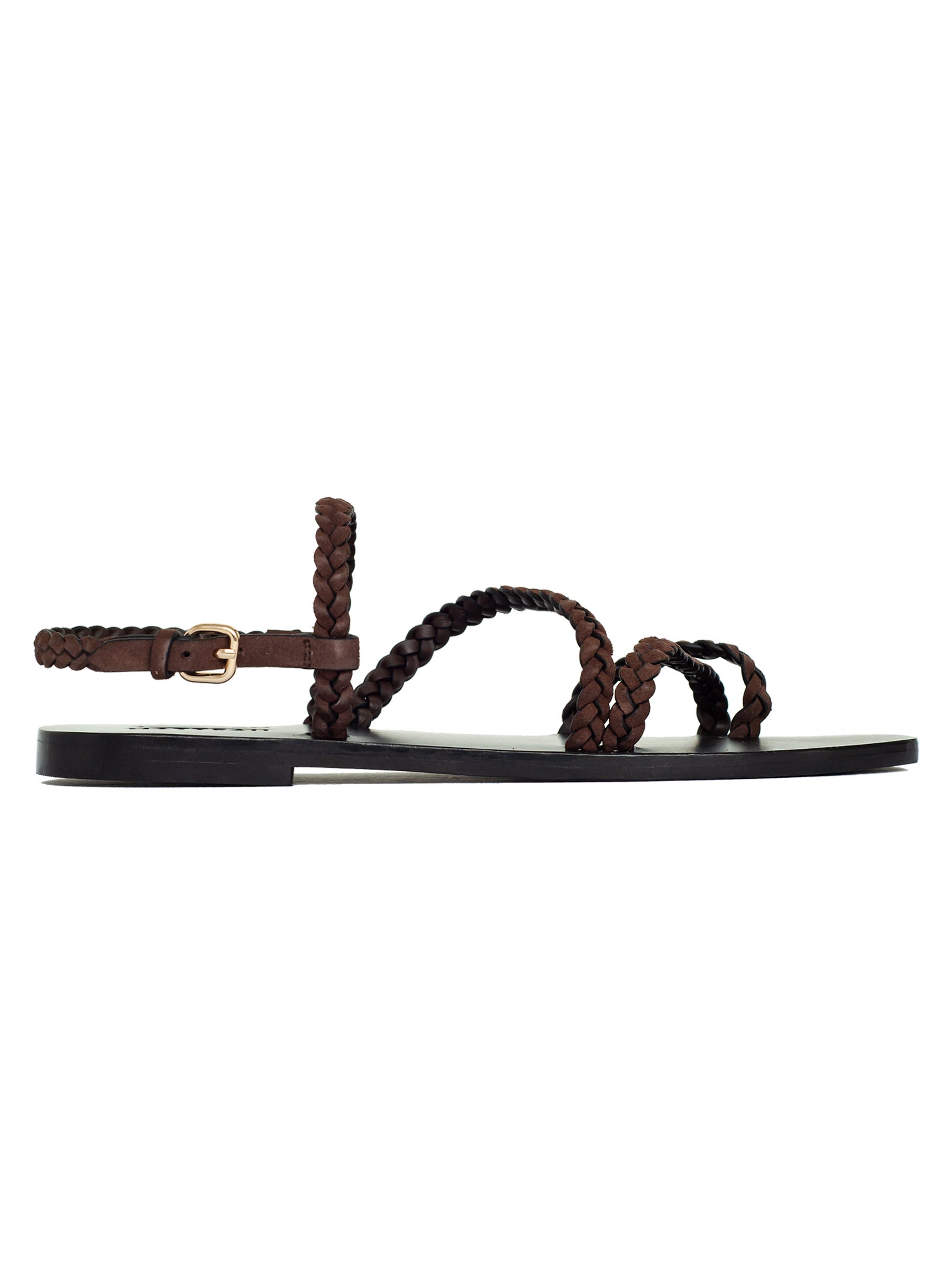 A.EMERY | Corfu Sandal in Chocolate | The UNDONE
