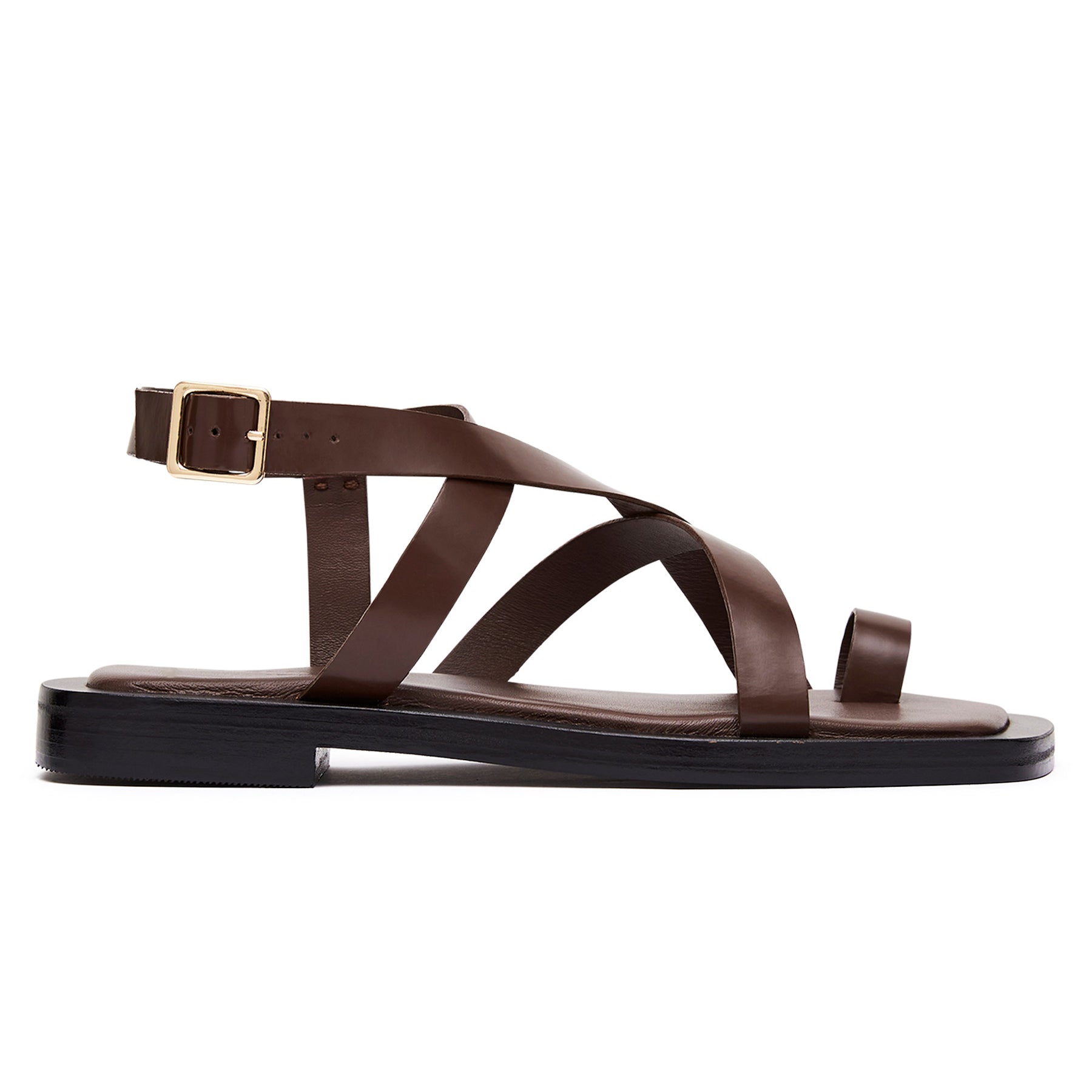 A.EMERY x Matteau | Chocolate Spargi Sandal | The UNDONE