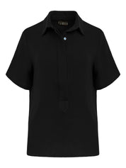 Albus Lumen | Black Hero Fidera Short Sleeve Shirt | The UNDONE