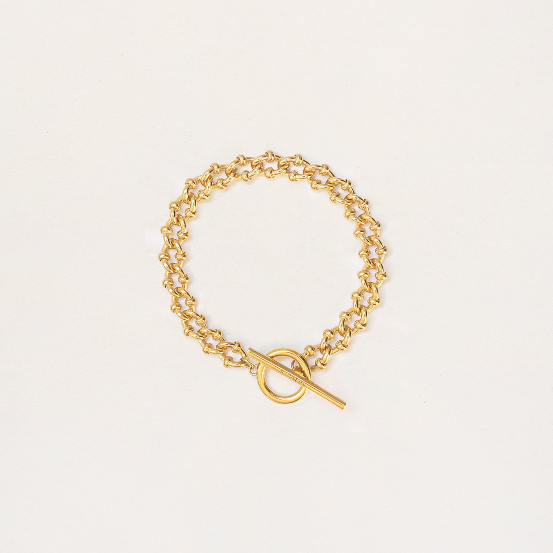All Blues | DNA Bracelet in Gold Vermeil | The UNDONE