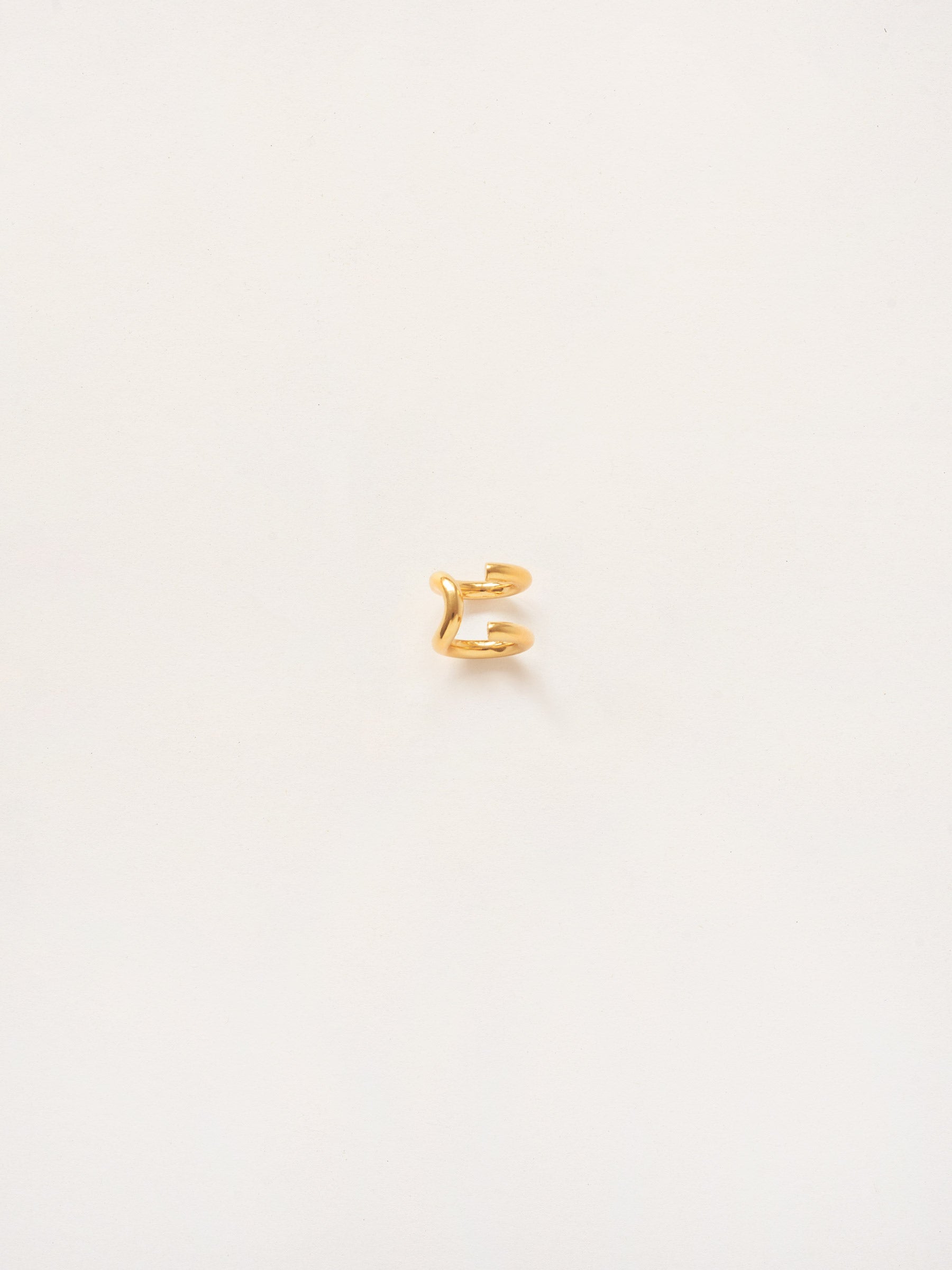 All Blues | Turn Ear Cuff in Gold Vermeil | The UNDONE