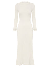 Anna Quan | Ana Dress in White Silence | The UNDONE