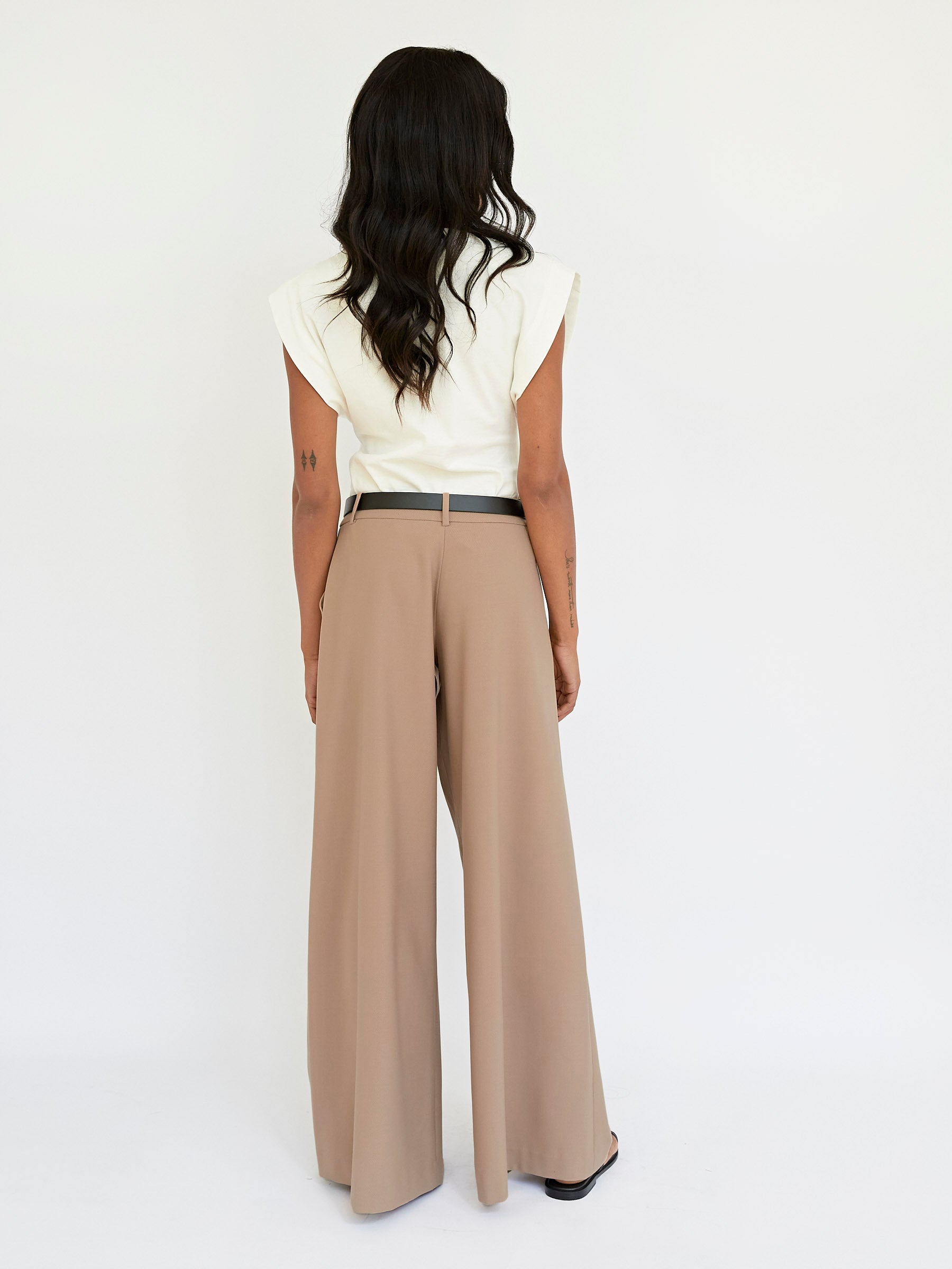 Anna Quan | Joan Pants in Nutmeg | The UNDONE