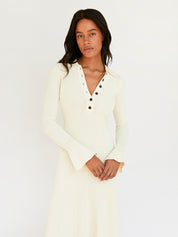 Anna Quan | Jody Dress in White Silence | The UNDONE
