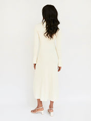 Anna Quan | Jody Dress in White Silence | The UNDONE