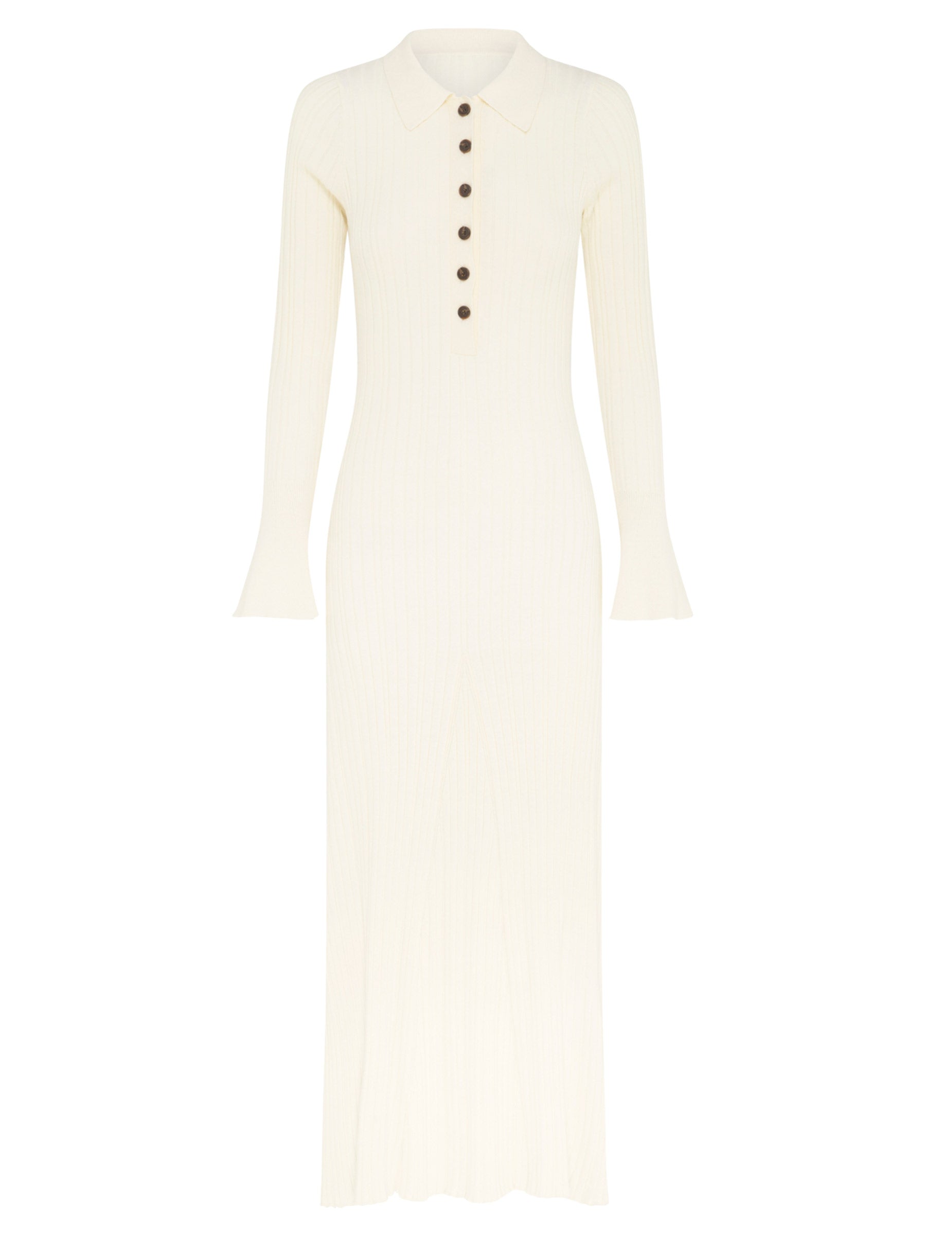 Anna Quan | Jody Dress in White Silence | The UNDONE