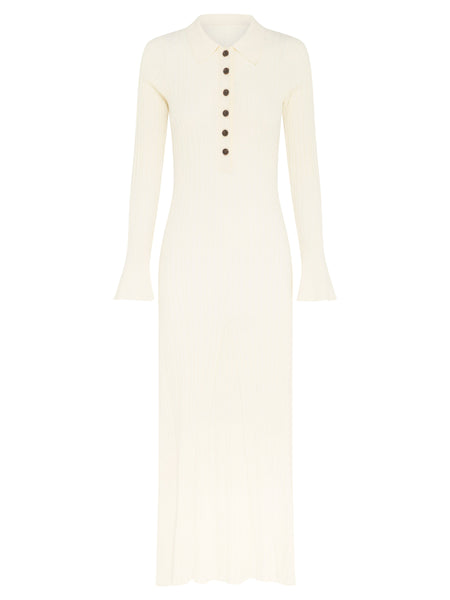 Anna Quan | Jody Dress in White Silence | The UNDONE
