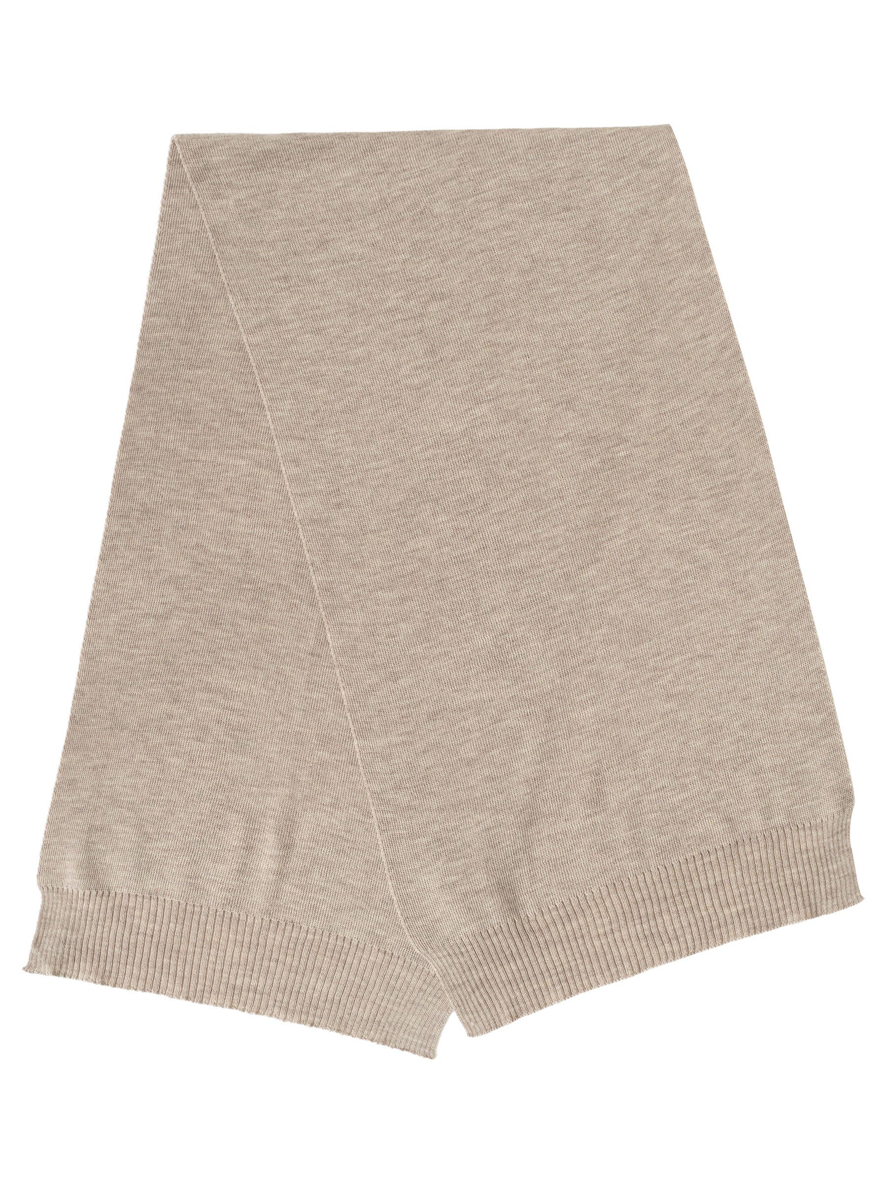 Arnsdorf | Anne Scarf in Beige | The UNDONE