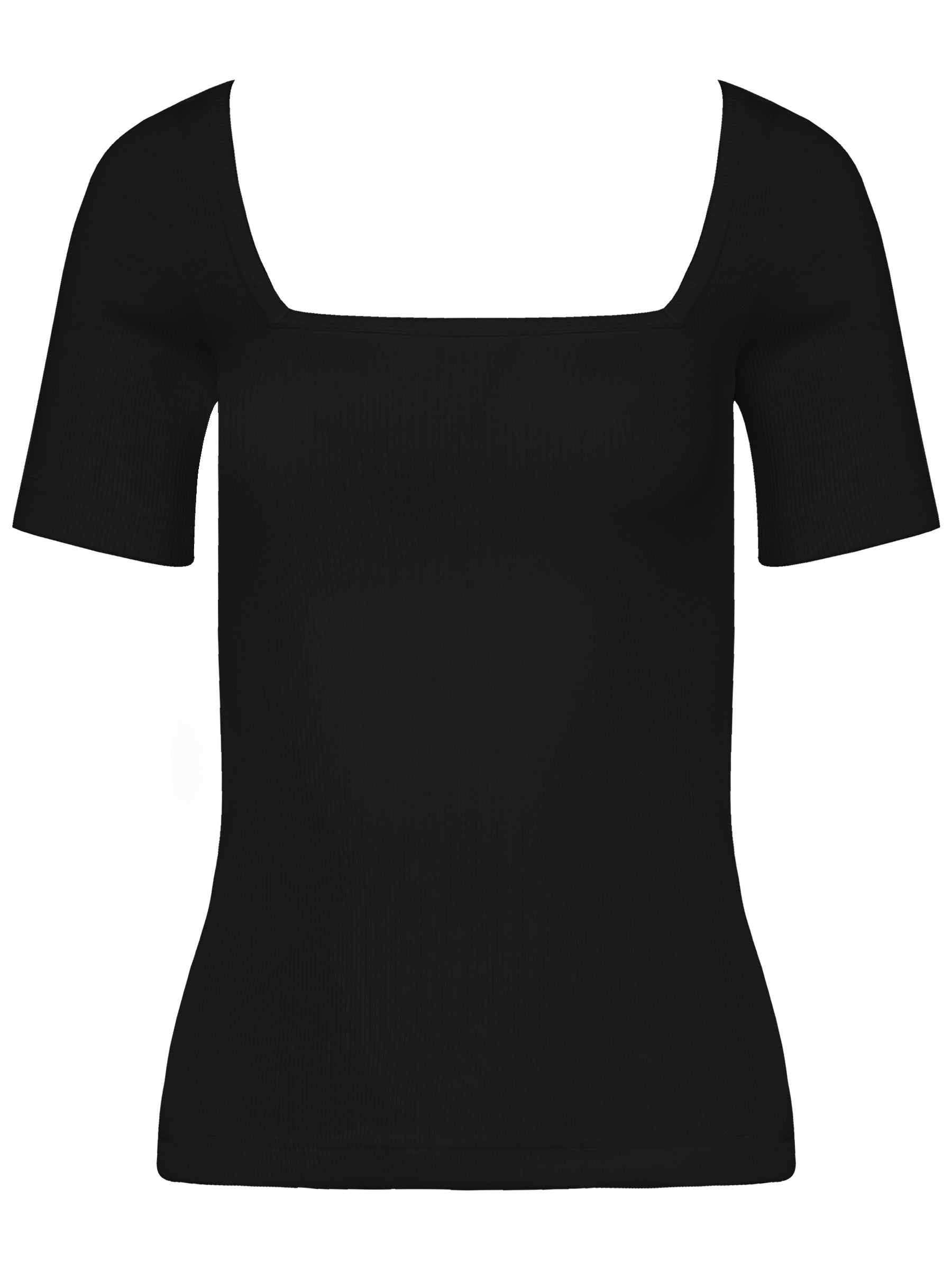 Arnsdorf | Clara Top in Black | The UNDONE