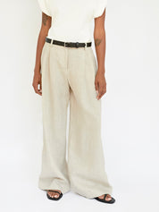 Arnsdorf | Natural Relaxed Trouser | The UNDONE