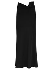 Christopher Esber | Black Multi Bind Dual Linked Skirt | The UNDONE