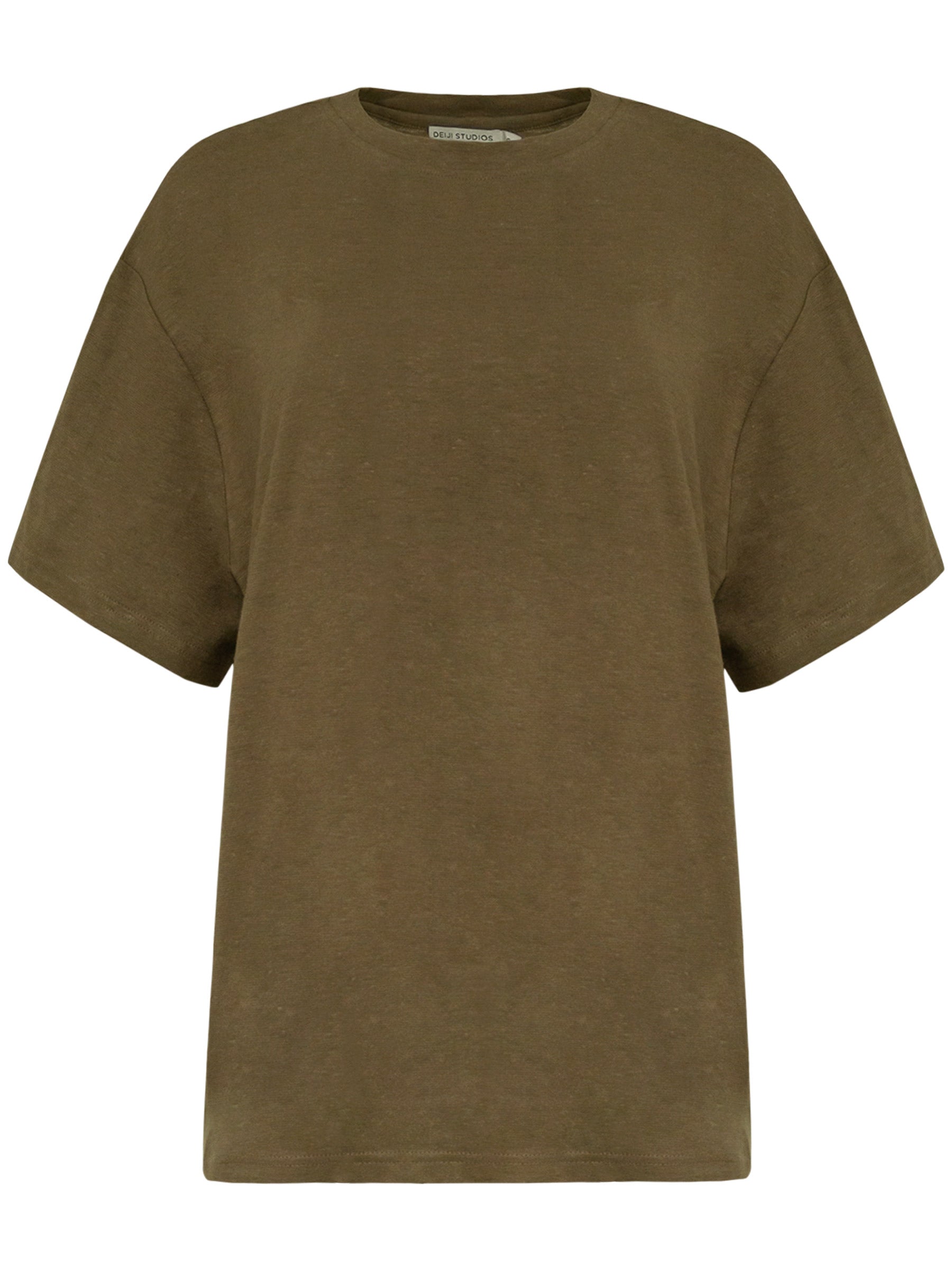 Deiji Studios | Olive Leisure Tee | The UNDONE