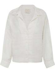 Deiji Studios | Vintage White The Moment Shirt | The UNDONE