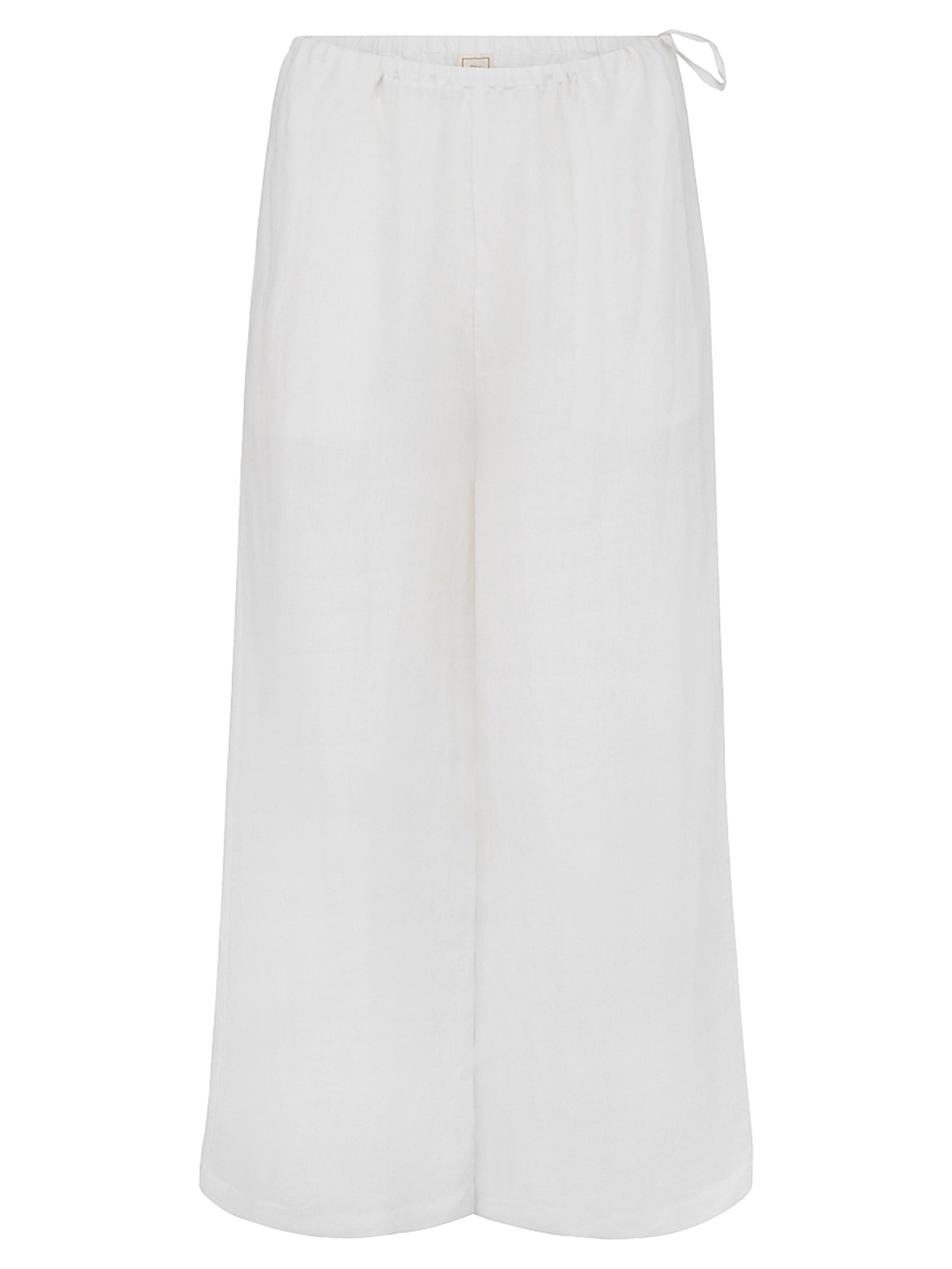 Deiji Studios | Vintage White The Tie Pant | The UNDONE
