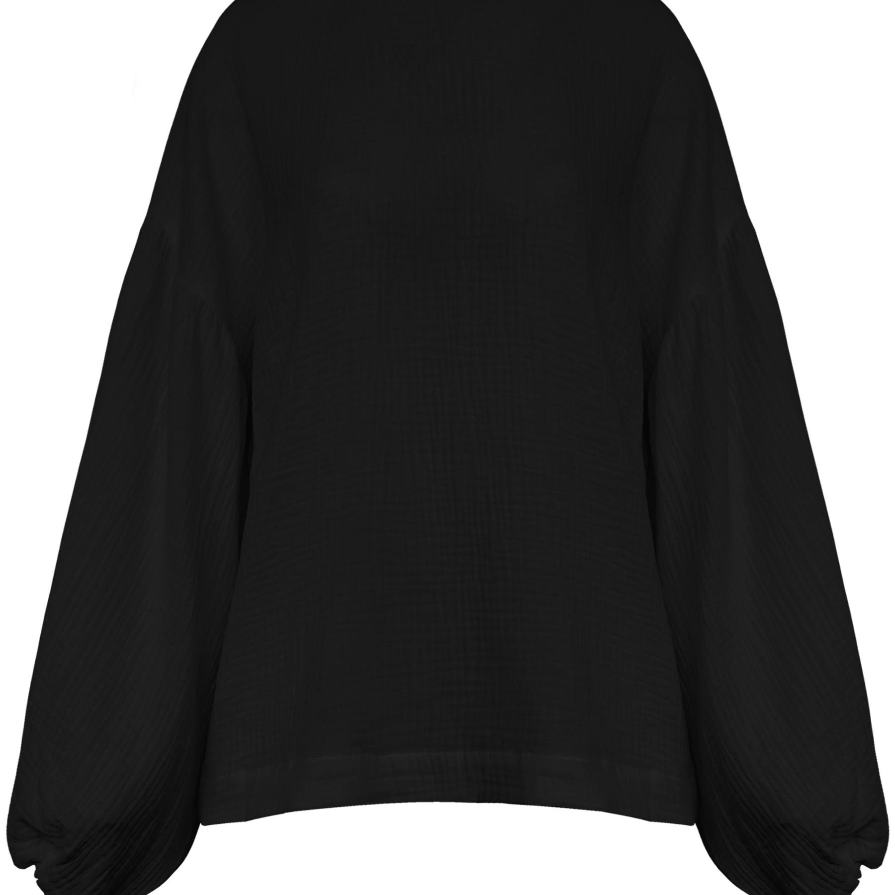 Dominique Healy | Bella Blouse in Black | The UNDONE
