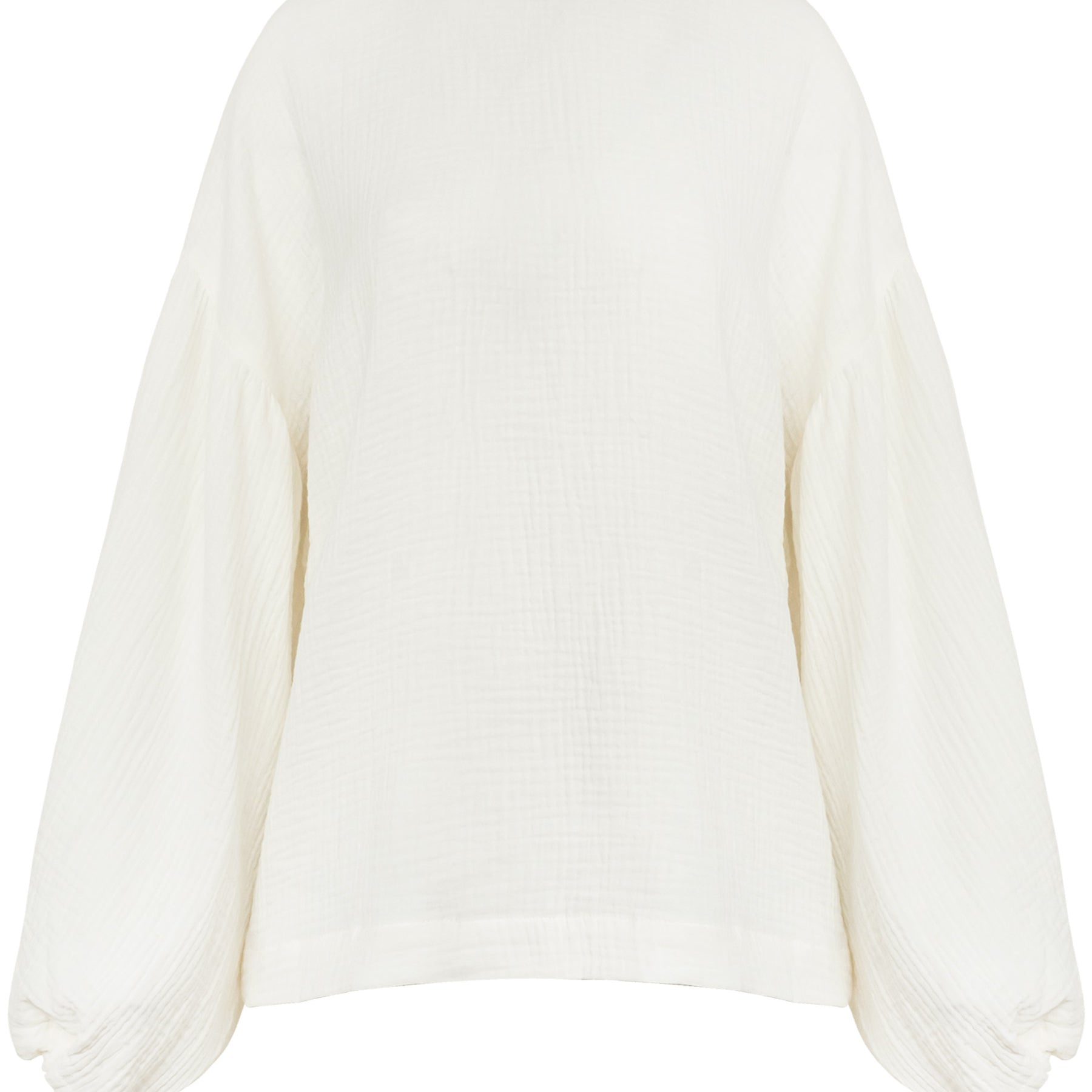 Dominique Healy | Bella Blouse in Cream | The UNDONE