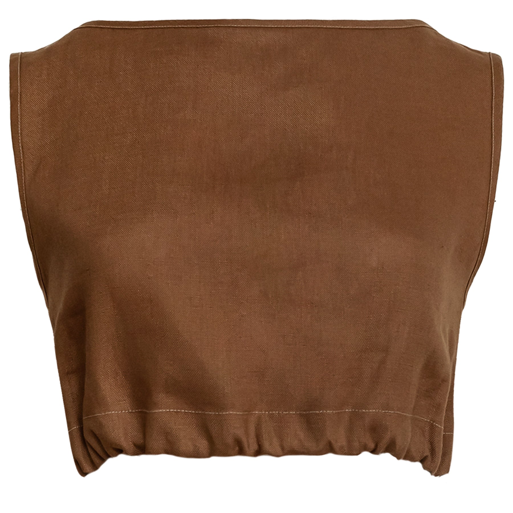 Dominique Healy | Carly Crop in Cognac | The UNDONE