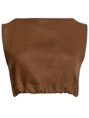 Dominique Healy | Carly Crop in Cognac | The UNDONE