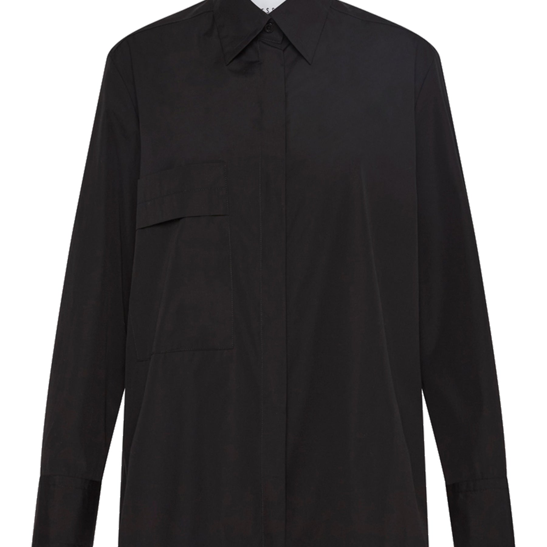 Esse Studios | Classico Pocket Shirt in Black | The UNDONE