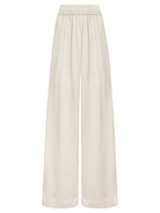 Esse Studios | Champagne Gathered Pants | The UNDONE