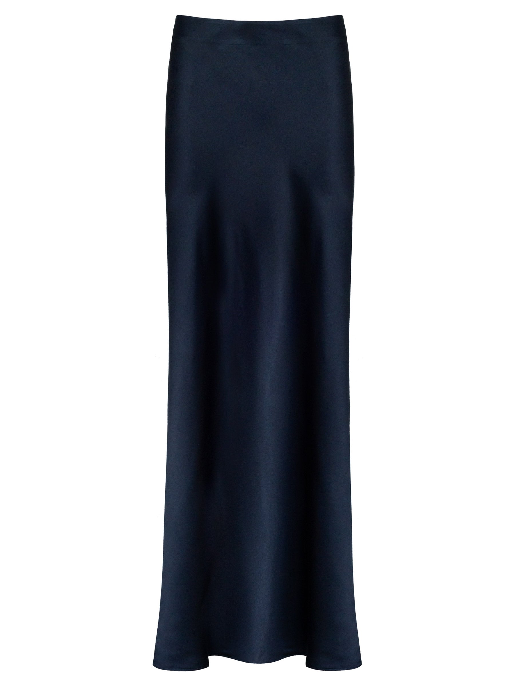 Esse Studios | French Navy Opia Bias Skirt | The UNDONE