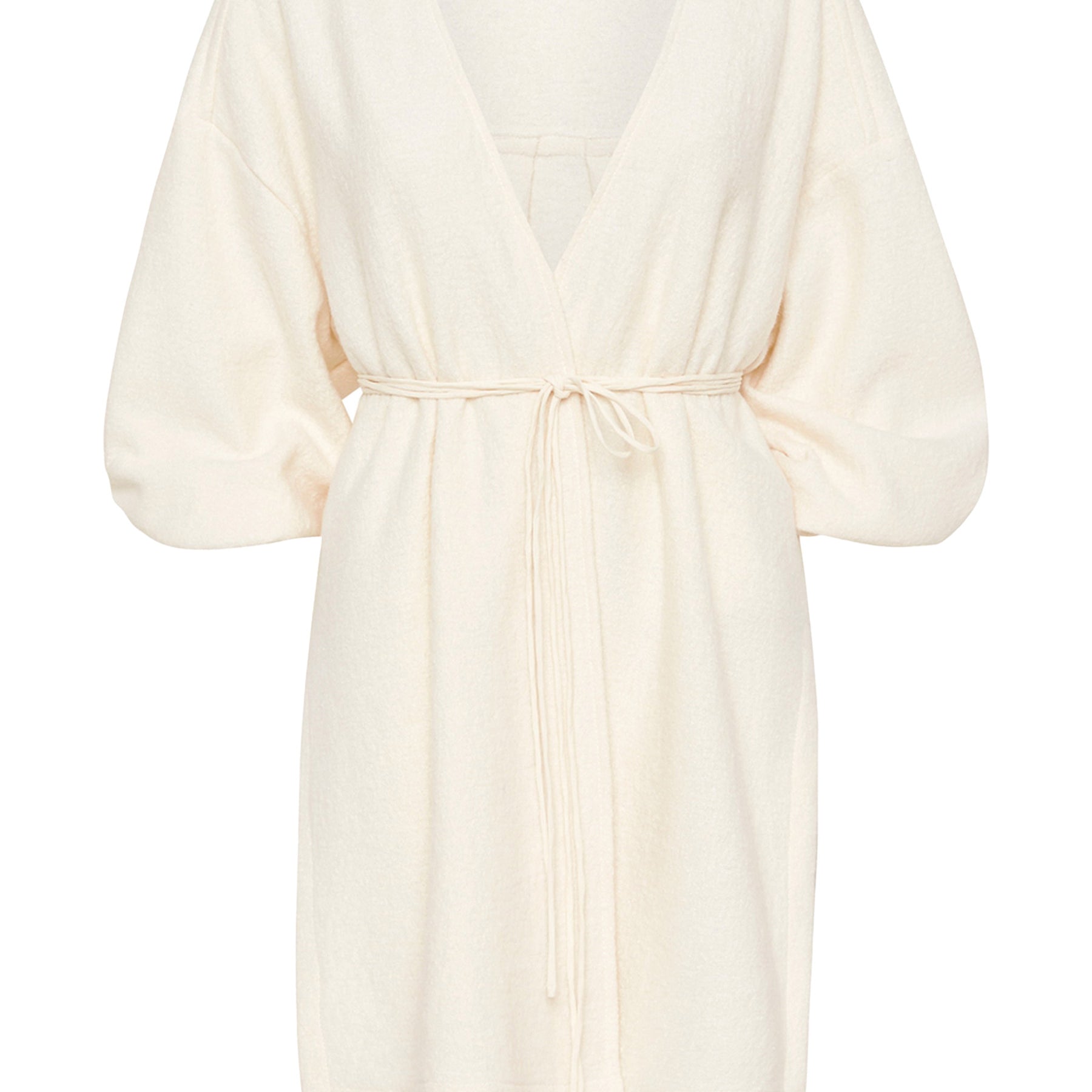 Esse Studios | Cream Pila Wrap Top | The UNDONE