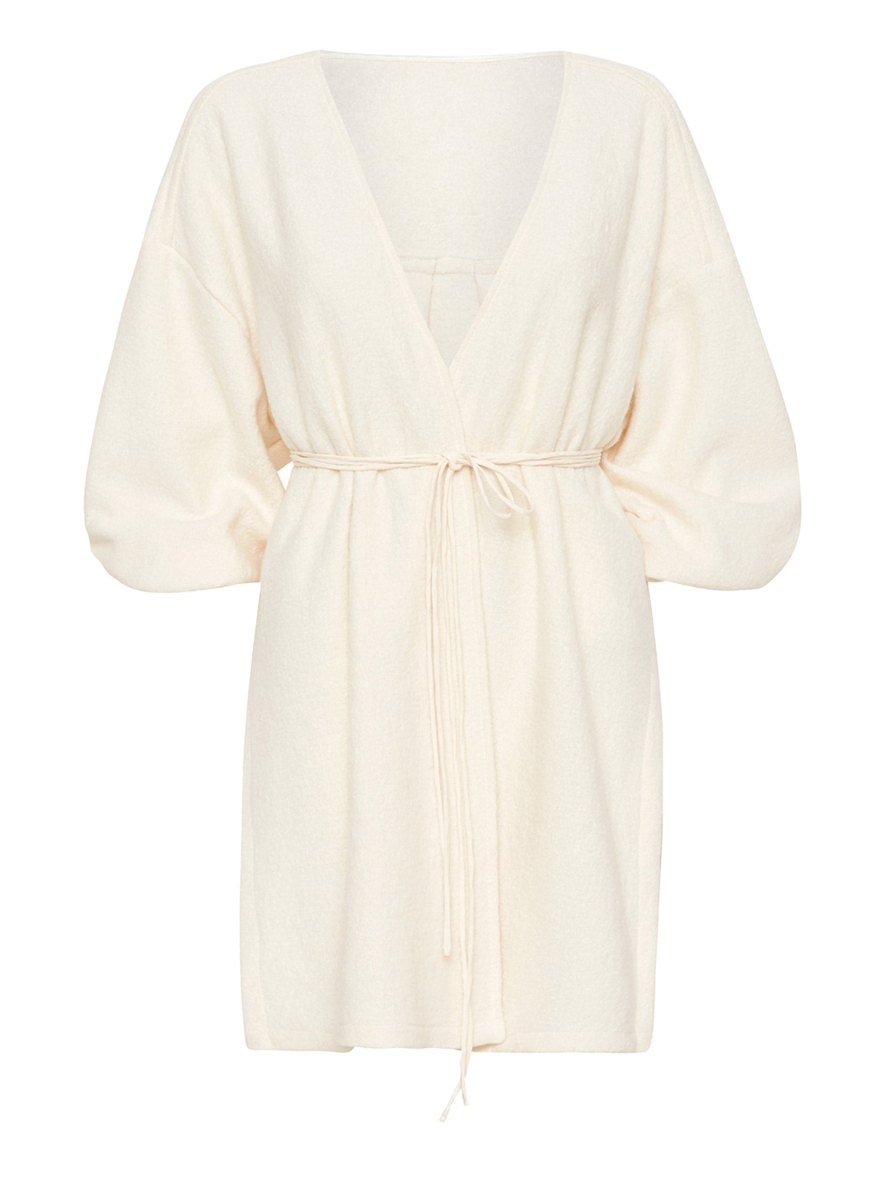Esse Studios | Cream Pila Wrap Top | The UNDONE
