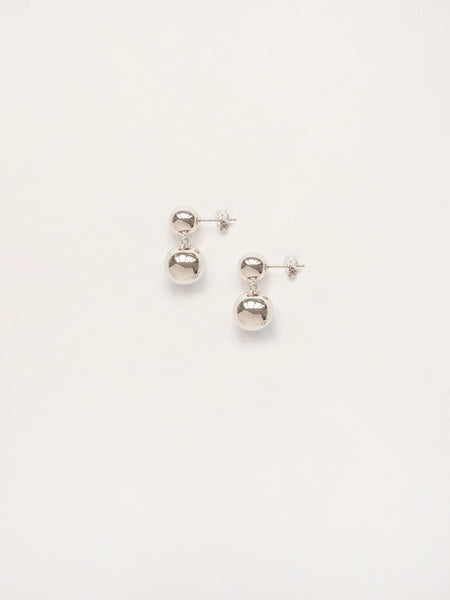 LIÉ STUDIO | The Caroline Earring in Silver | The UNDONE