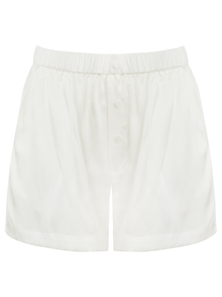 Maison Essentiele Boxer Short in Off White The UNDONE by