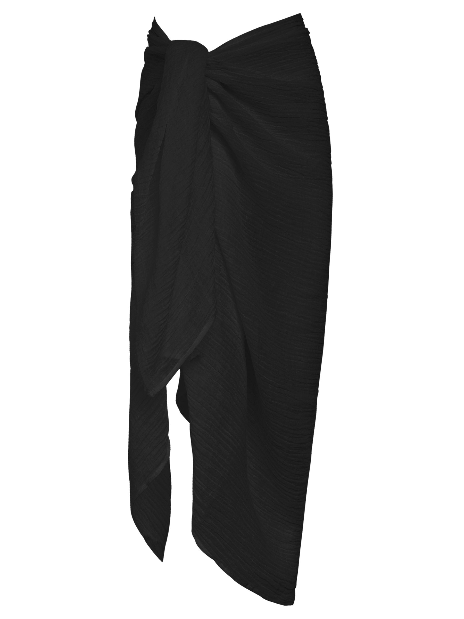 Marle | Alma Sarong in Black | The UNDONE