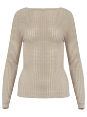 Marle | Leila Top in Straw | The UNDONE