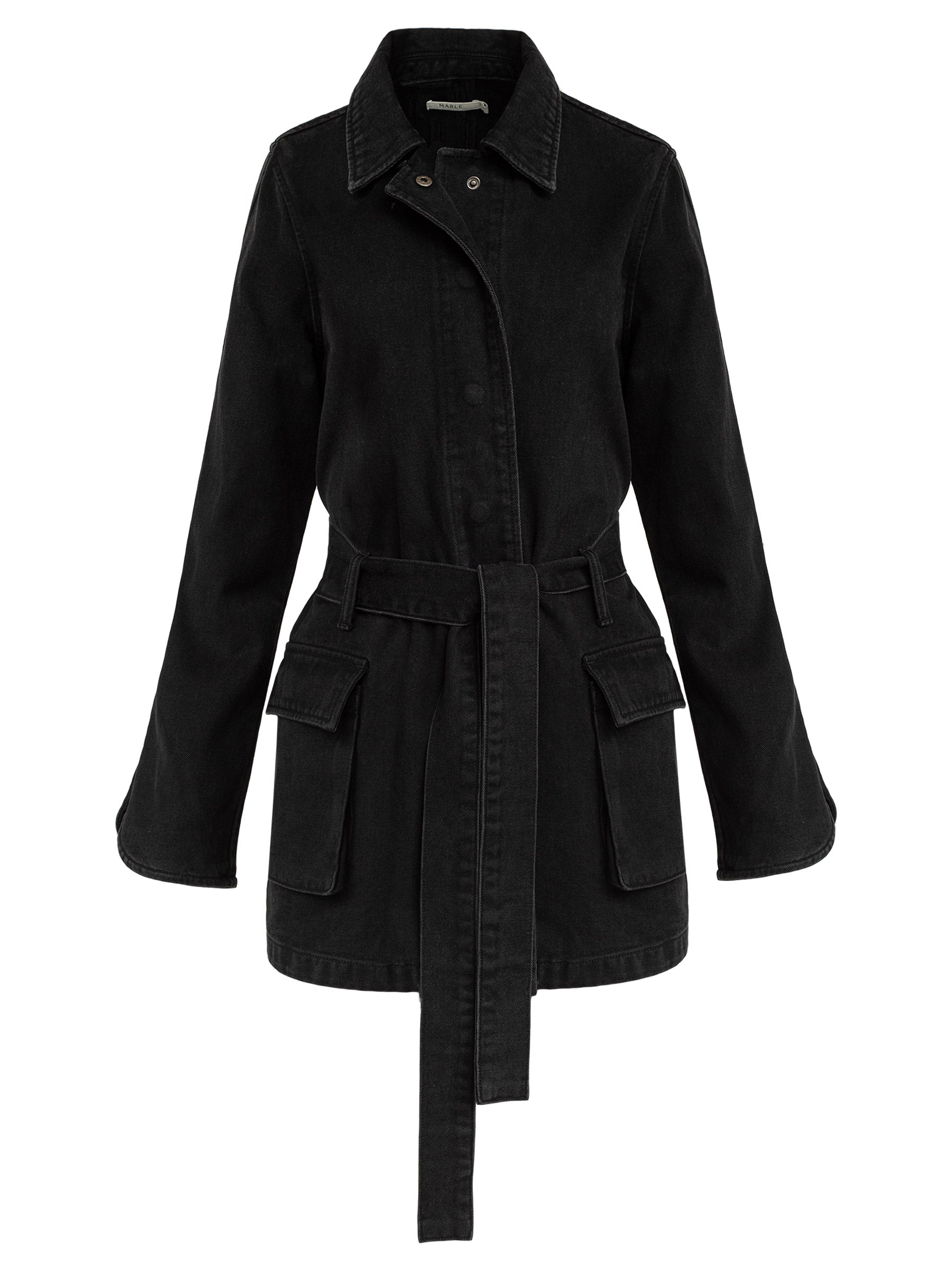 Marle | Ludi Jacket in Black | The UNDONE