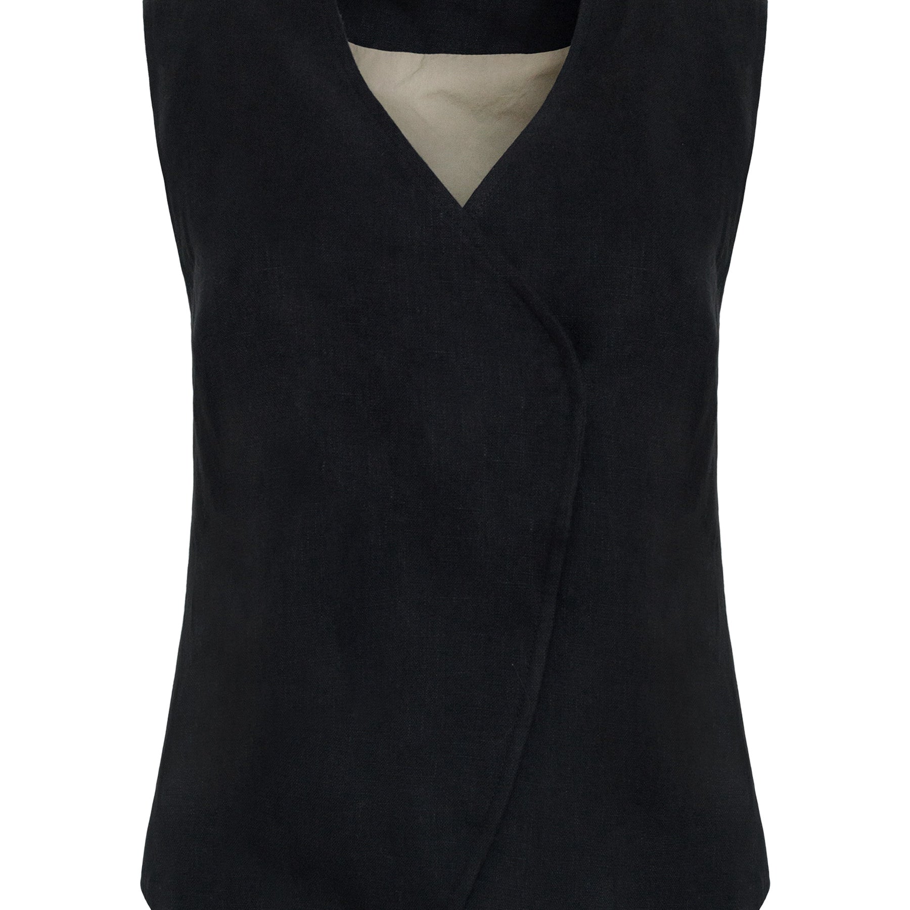 Marle | Black Percy Waistcoat | The UNDONE