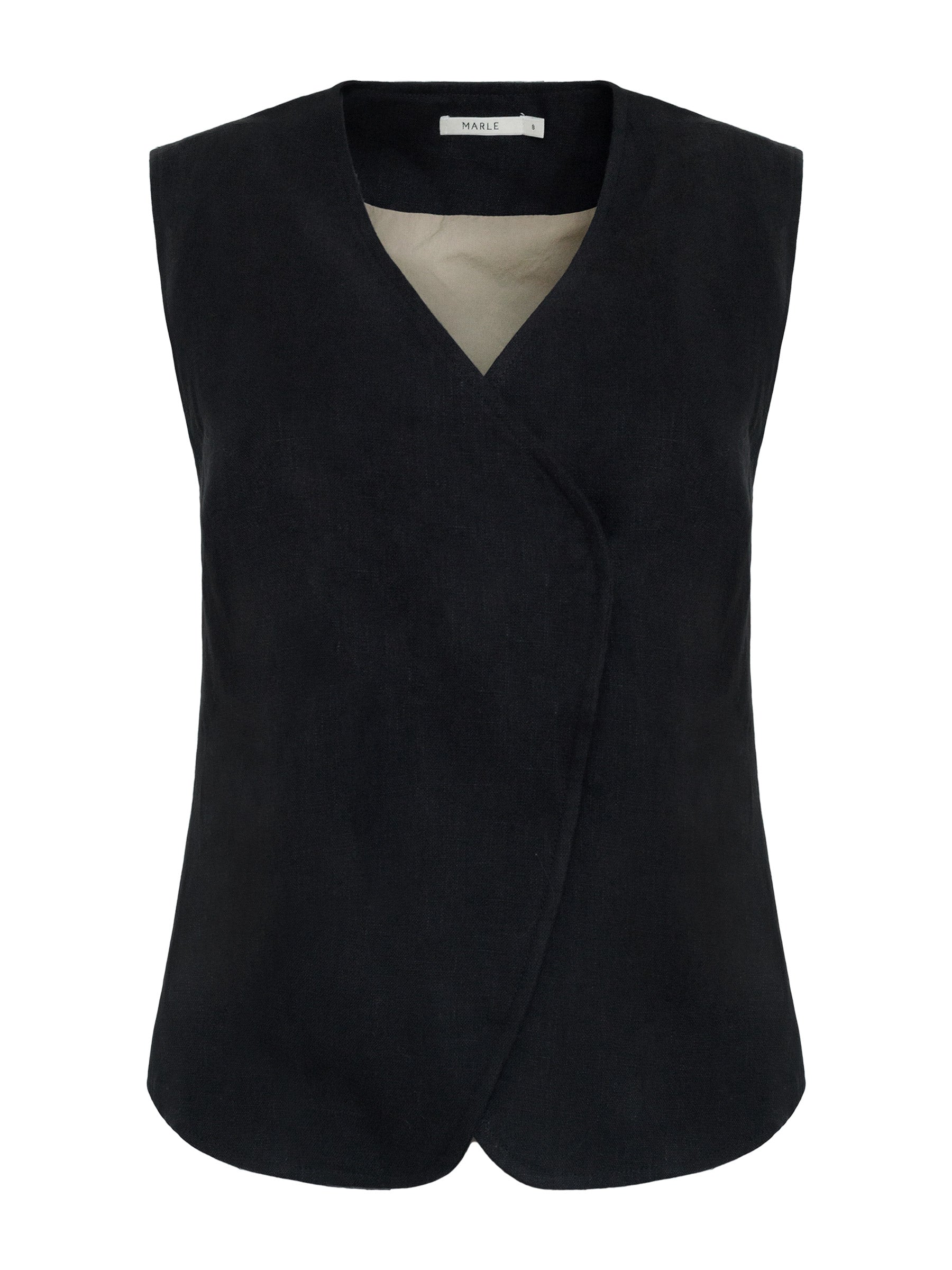 Marle | Black Percy Waistcoat | The UNDONE