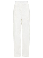 Matteau | Relaxed Cargo Pant in White | The UNDONE