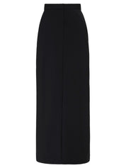 Matteau | Relaxed Tailored Skirt in Black | The UNDONE